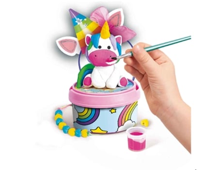 Juego Creativo CLEMENTONI de Plastilina Unicorn Creations (Edad Mínima Recomendada: 7 años)