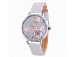 Reloj Casual De Cuarzo Para Mujer Zhoulianfa, De Cuero, Modelo Zlf0546-c, Color Blanco, Elegante Y A La Moda.