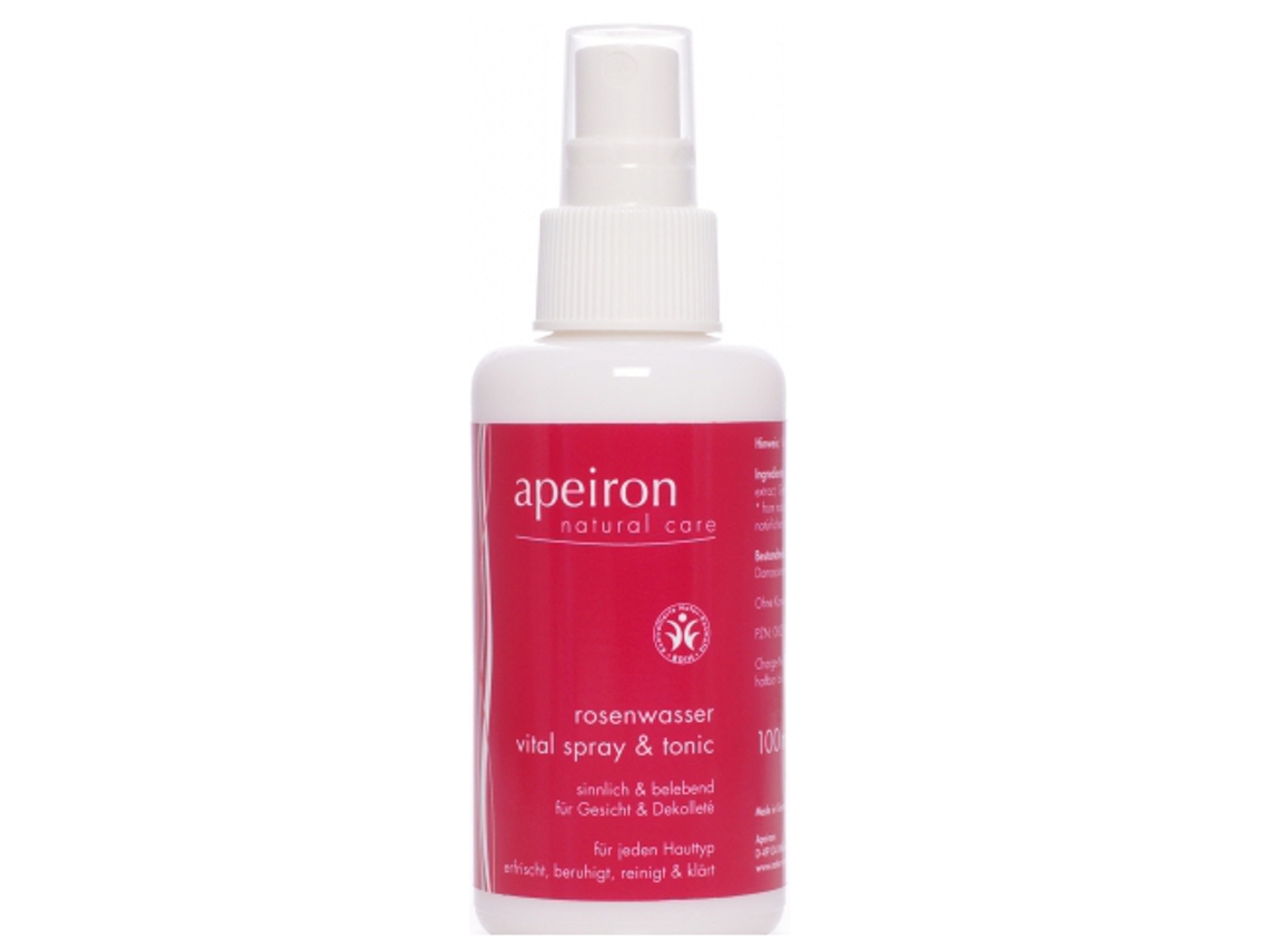 APEIRON Agua de Rosas Revitalizante 100 Ml