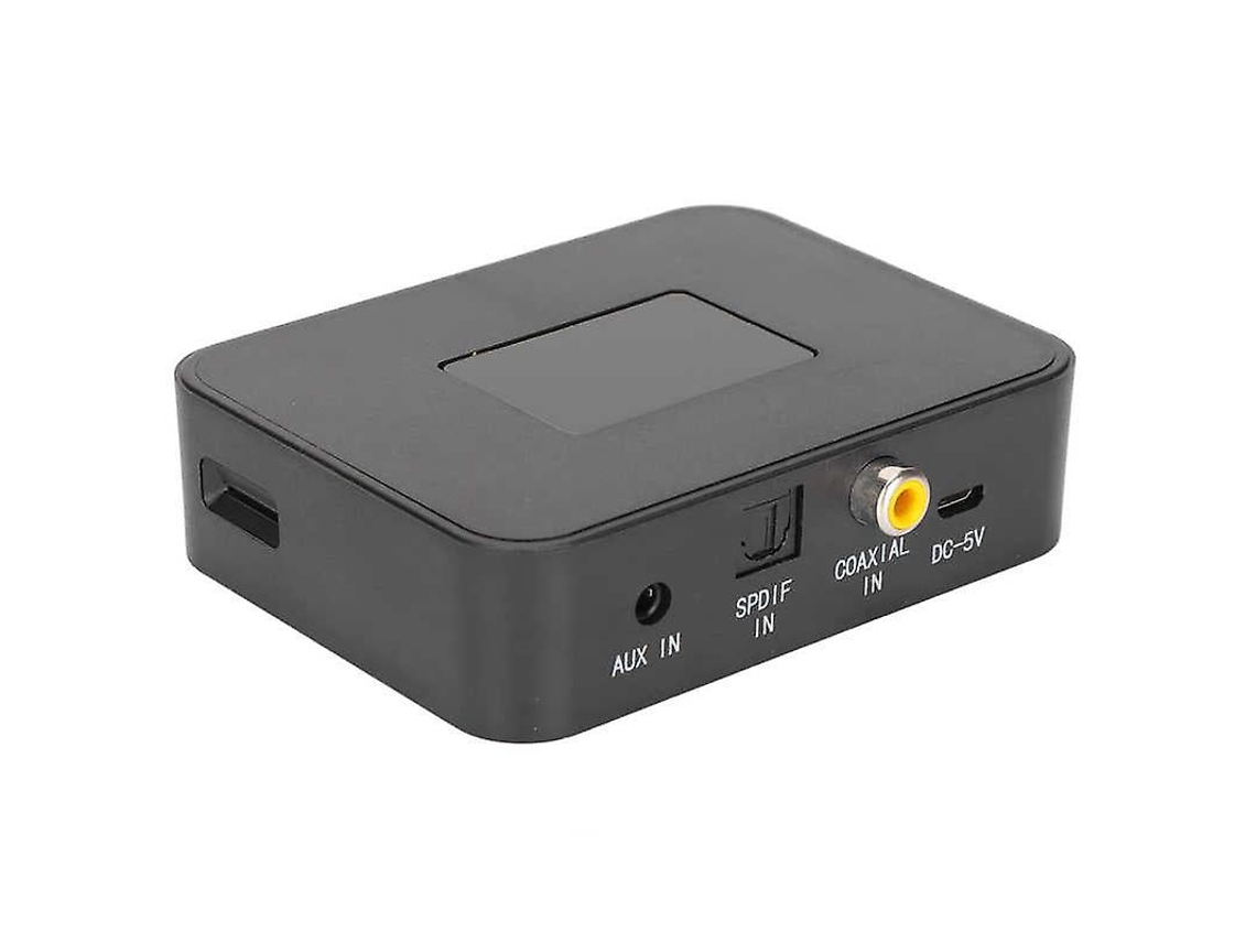 Transmisor Bluetooth DC5V 2.402GHz 2.480GHz 3.5mm con Pantalla LCD para Auriculares, Altavoces y Receptor de Sonido Bluetooth Rosewell