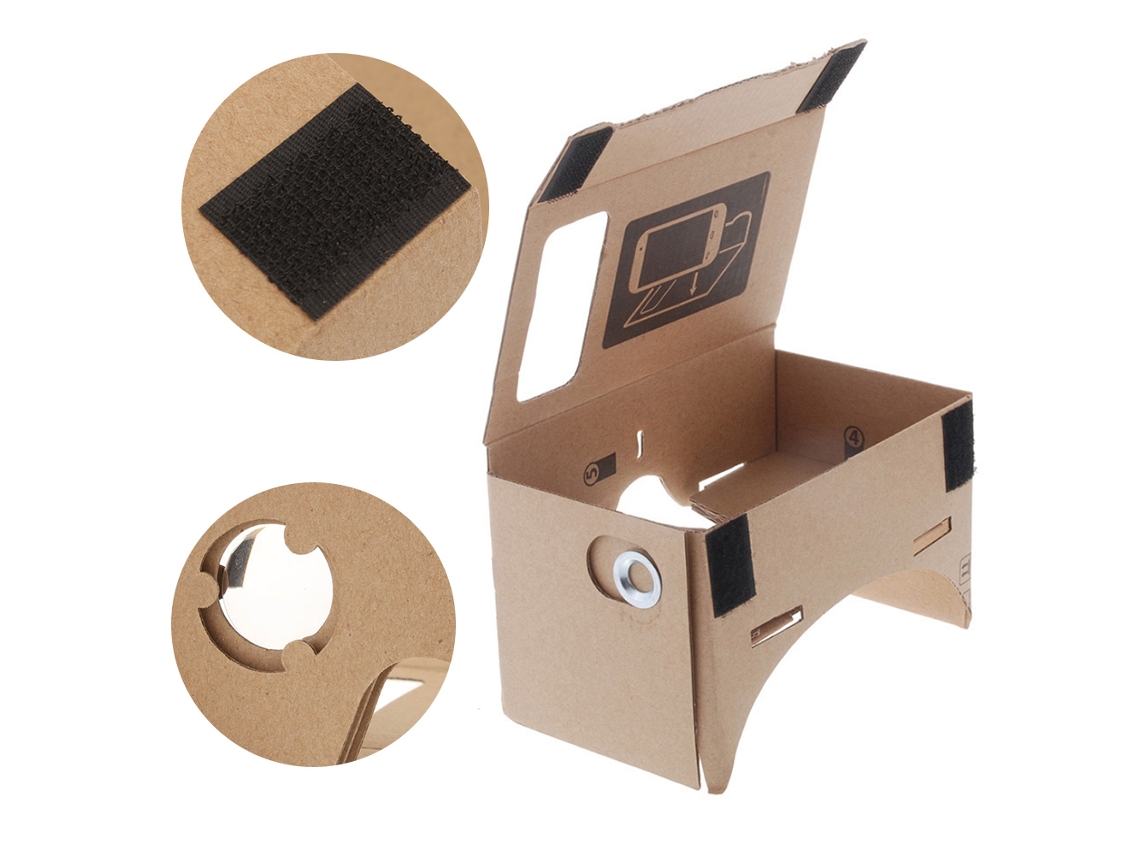 Gafas de realidad virtual EOOCOO (kit de visualización 3D para armar)