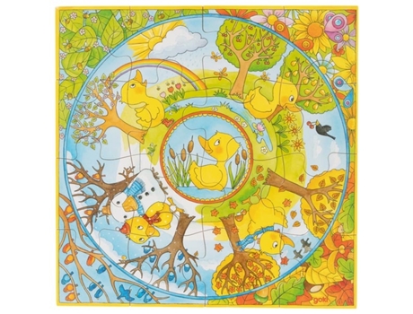 Puzzle GOKI 57451 rompecabezas 16 pieza(s) Educación