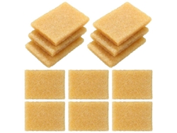 Pack 12 gomas limpieza residuos cola y cemento. Elimina adhesivos superficies.