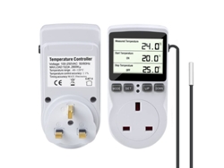 2026-socket Termostato Digital Con Modo Calefacción Y Refrigeración, Control De Temperatura Y Temporizador