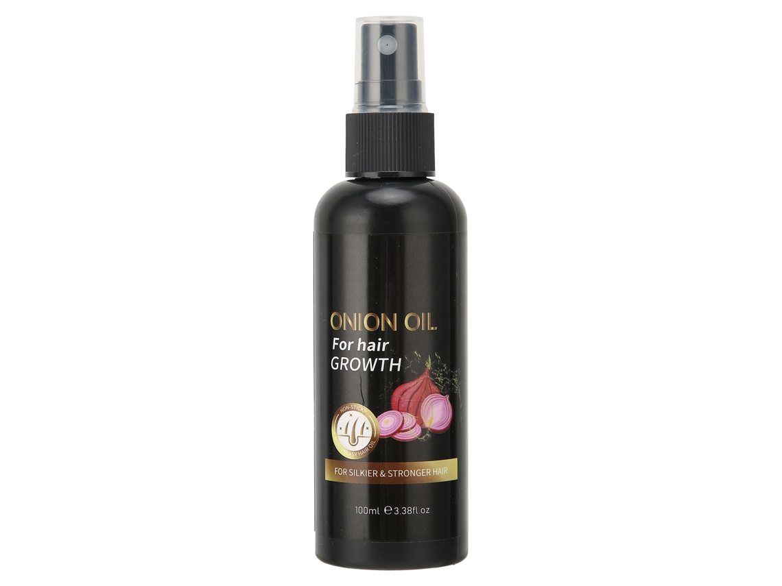 Spray De Óleo Essencial De Cebola 100ml Para Crescimento E Reparo Capilar