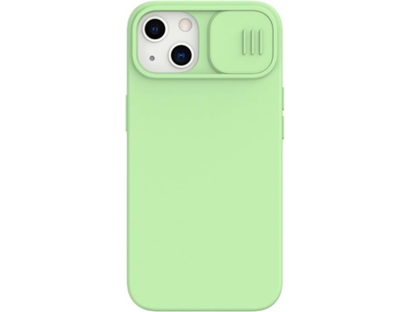 Carcasa Apple NILLKIN iPhone 13 Silicona Trasera Verde