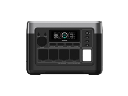 Estación de energía portátil Oukitel P1500 Plus 1800w 1536wh LiFePO4 4000 ciclos UPS 10ms Carga rápida 1200w