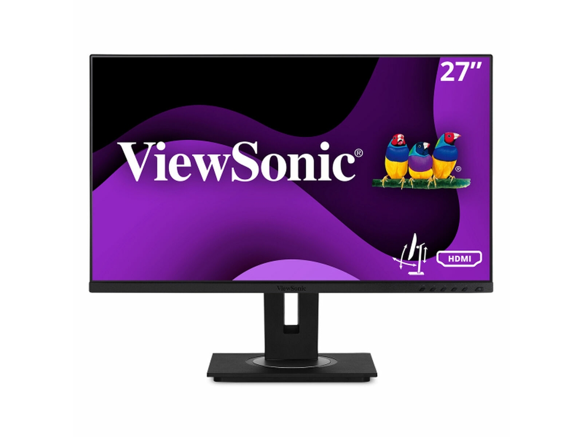 Monitor VIEWSONIC VG2748a (Negro - LCD - LCD - 27" - Enchufe EU - 5 ms)