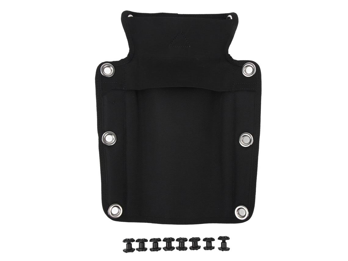 Danu2026-cojín De Espalda Para Buceo Scuba Backboard Pad Tech Diving Bcd Respaldo Para Oms Hollis Negro