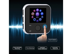 Grabadora de voz portátil con grabación HD y reproductor MP3