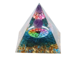 2026-pirámide De Cristal De Energía Positiva Para Meditación Y Decoración Curativa