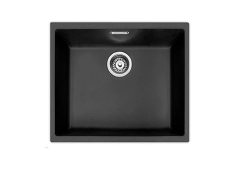 Fregadero MEPAMSA Square 40.50 Negro 50cm
