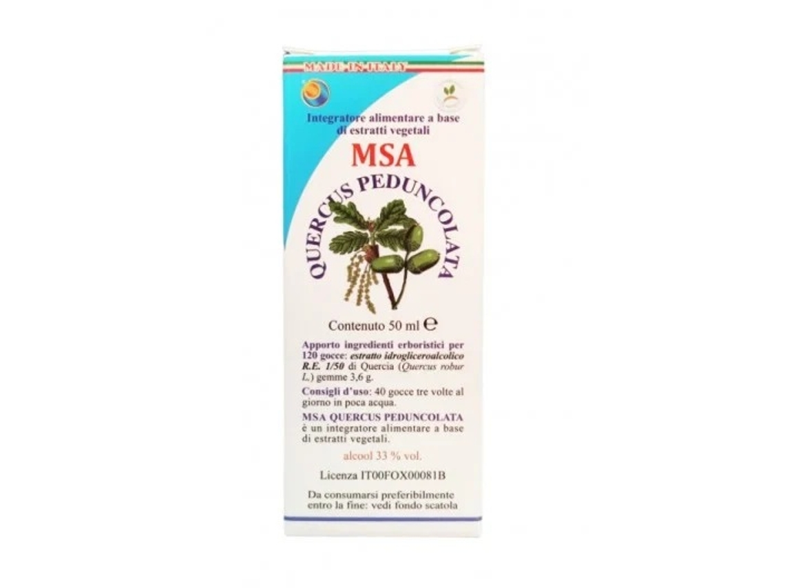 Complemento Alimentar HERBOPLANET Msa Quercus Peduncolata (50 ml)