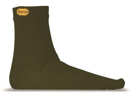 Calcetines para Hombre VIBRAM FIVEFINGERS Wool-blend Crew Verde para Montaña (EU 34 - 37)