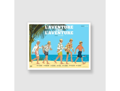 Póster KUBBICK L'aventure C'est L'aventure