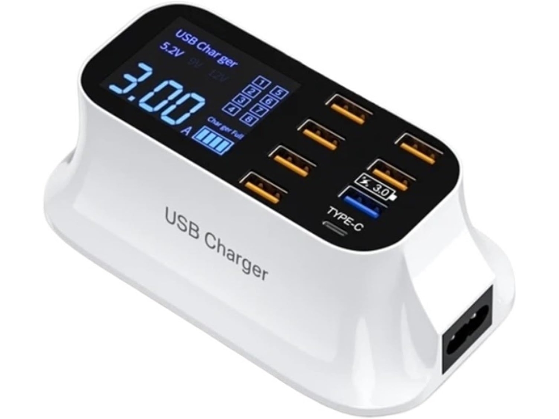 Cargador USB de 8 puertos SFUSHOS