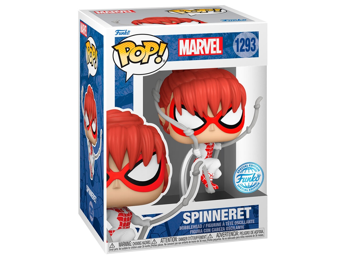 Figura Pop de Spider-man de Marvel - Spinneret B.active exclusivo