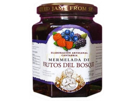 Mermelada Frutas Del Bosque Sin Azúcar LA ARTESANA (305 g)