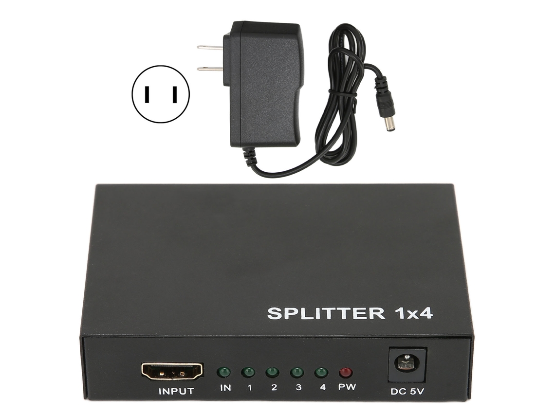 Divisor HDMI (división de 1 a 4, transmisión 1080p)