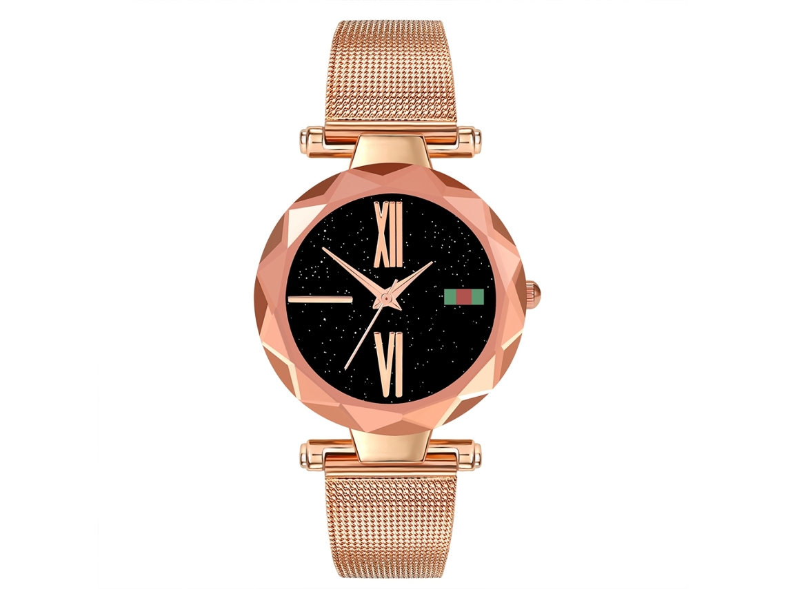 Reloj De Pareja Zhoulianfa Quartz Con Brazalete De Acero Y Esfera Jaspeada Ultrafina (azul)