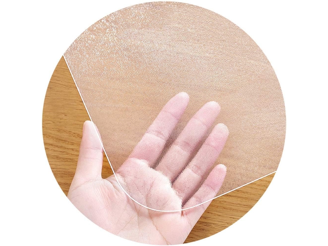 Tapete Cadeira Escritório Antiderrapante Piso Escritório, Mesa Translúcido Pisos