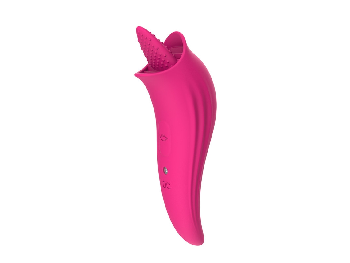 Vibrador De Masaje De Estimulacin De Lengua Femenina (rojo)