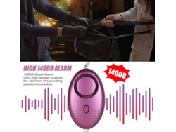 Juego de 5 alarmas personales, alarma de autodefensa con llavero, multicolor Tommy01