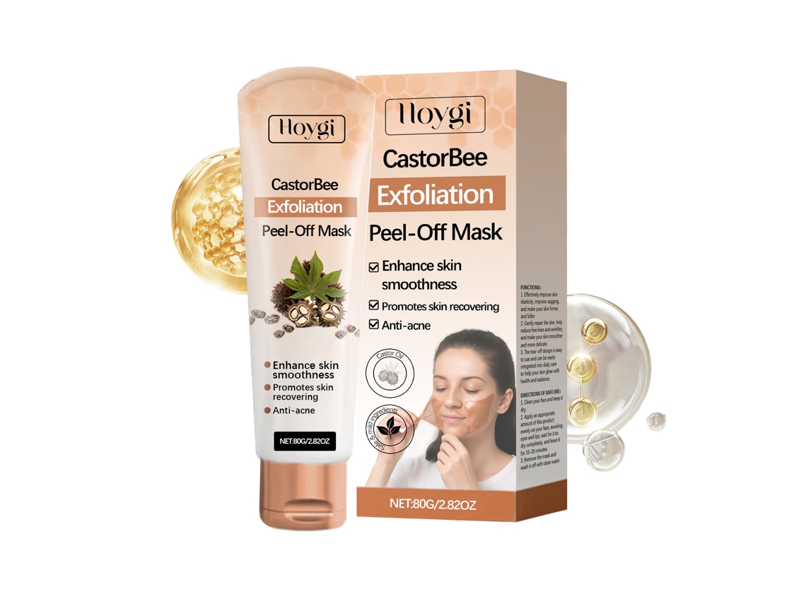 Mascarilla exfoliante suave para la piel
