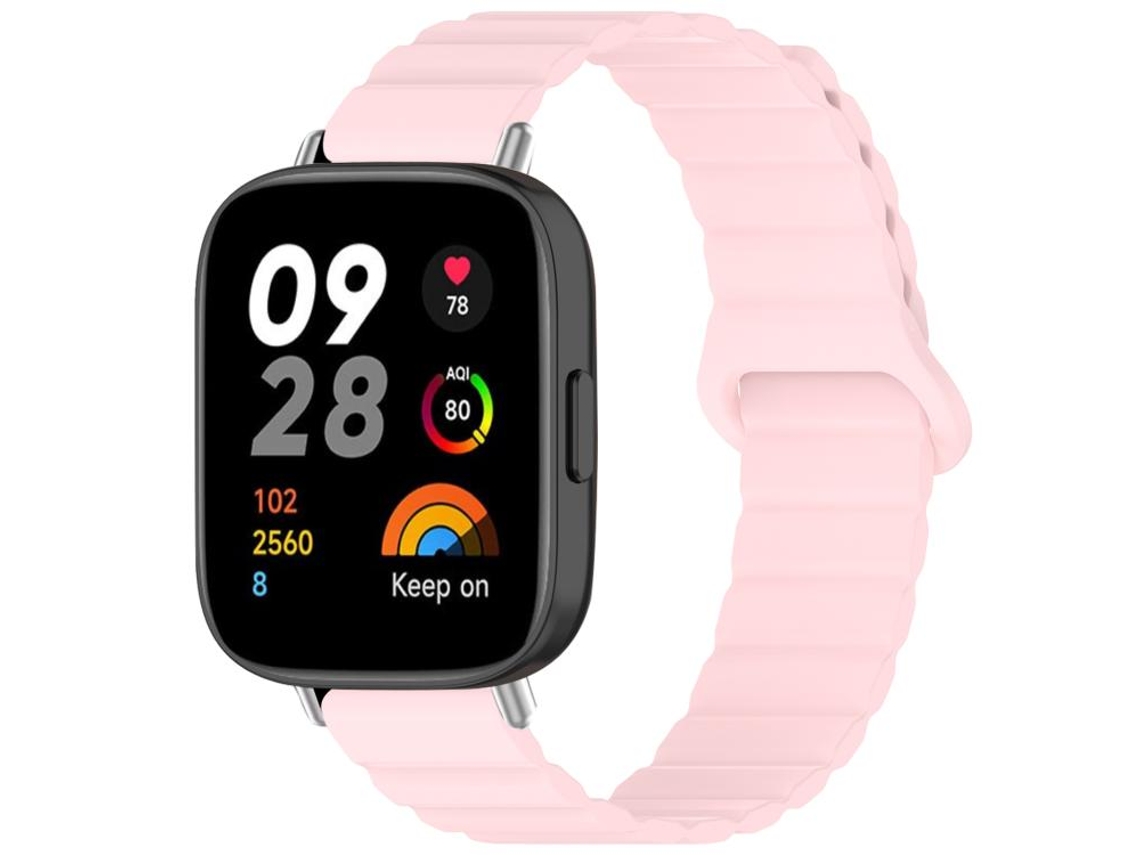 Correa magnética de silicona para Redmi Watch 3 - Brillante