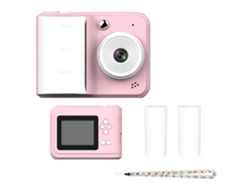 Cámara digital Cuich Mini cámara de fotos con 2 rollos de papel térmico Carga USB Memoria de 32 GB