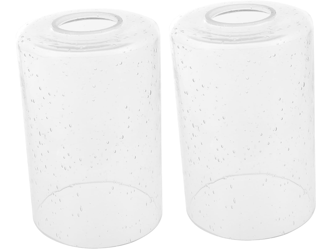 Juego De 2 Piezas De Vidrio Versátil Para Lámparas De Techo Modernas, Cubierta Protectora Para Iluminación Del Hogar.
