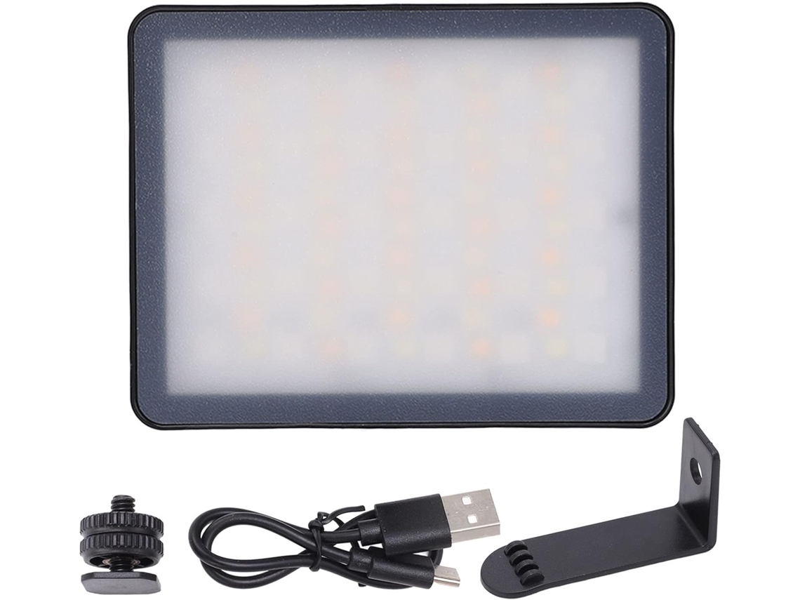 Luz De Relleno Rgb Portátil Con Rotación De 360 Grados E Imanes.