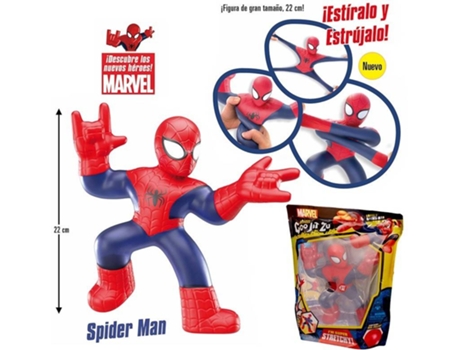 Figura de Jugar BANDAI Goo Jit Zu Spiderman (20 cm)