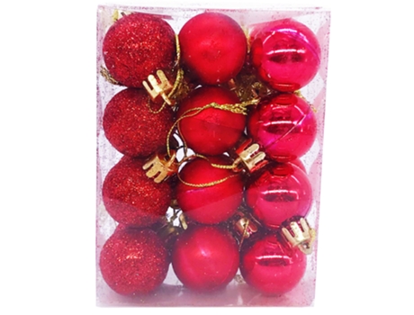 Adornos de bolas de Navidad para árbol de Navidad - Adornos para árboles de Navidad Bola colgante, rojo