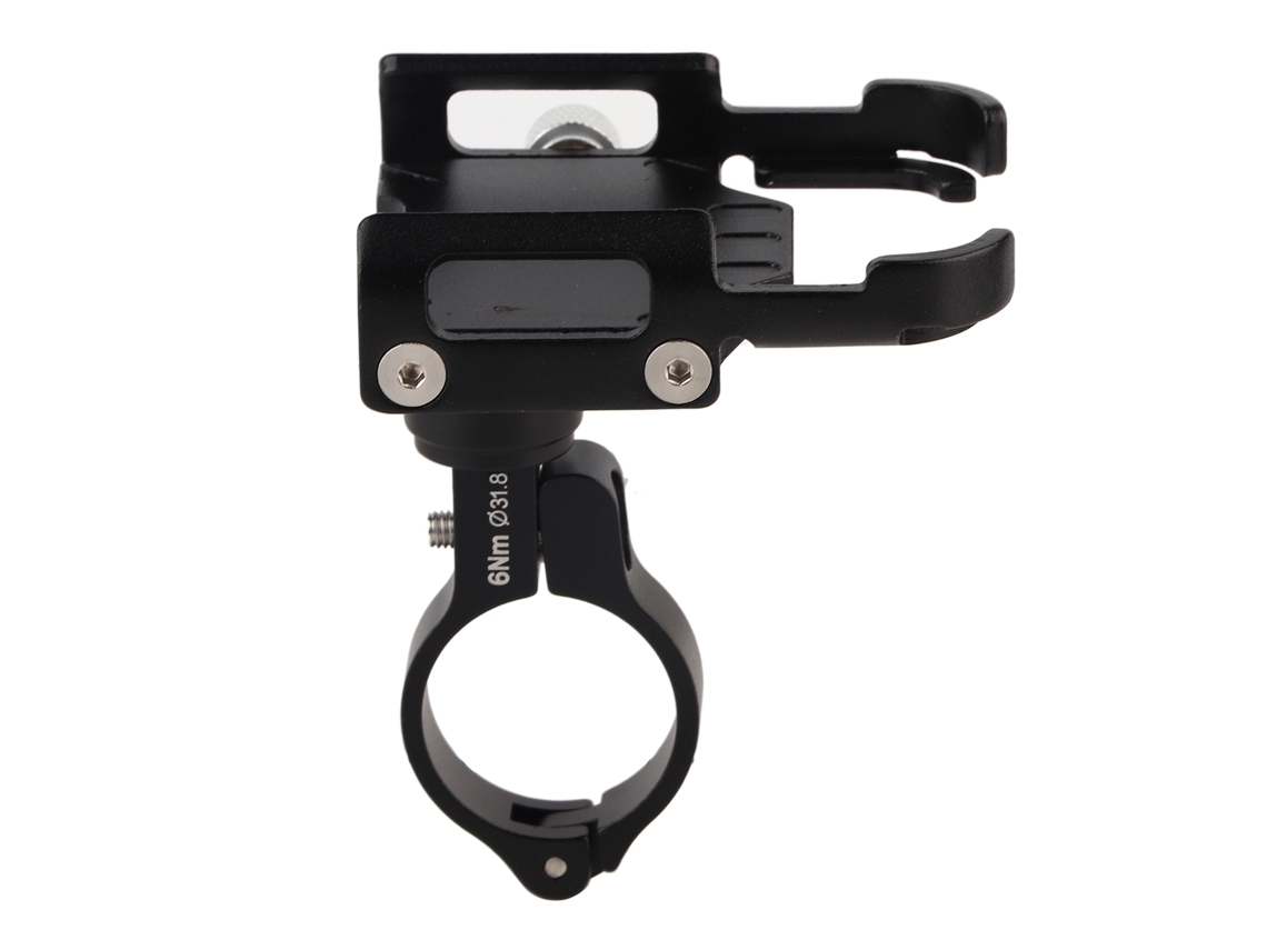 Soporte Para Teléfono De Bicicleta Con Rotación 360°, Clip Y Soporte Para Moto, Accesorio De Ciclismo Negro
