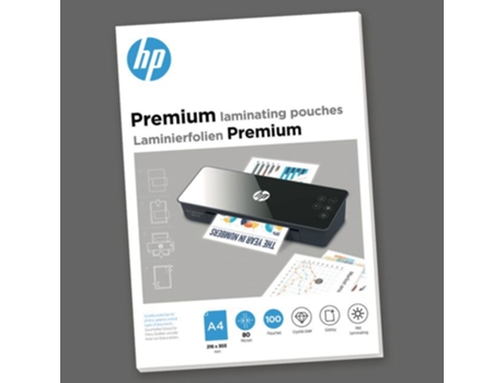 Bolsa De Laminación HP PREMIUM A4 (228 mm x 303 mm) 80 Micrones 100 Unidades