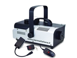 Máquina de humo Karma DJ902 Fogger de 900 W con controles remotos y capacidad de 1 l
