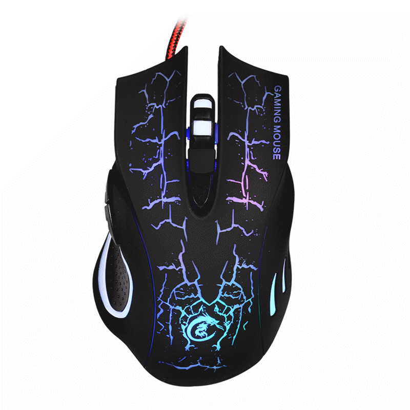 Ratón Gaming TRUMSEN A888B RGB (5500dpi - Negro)