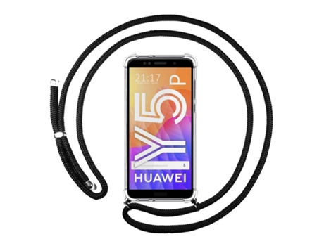 Carcasa Huawei Y5p TUMUNDOSMARTPHONE Colgante Negro