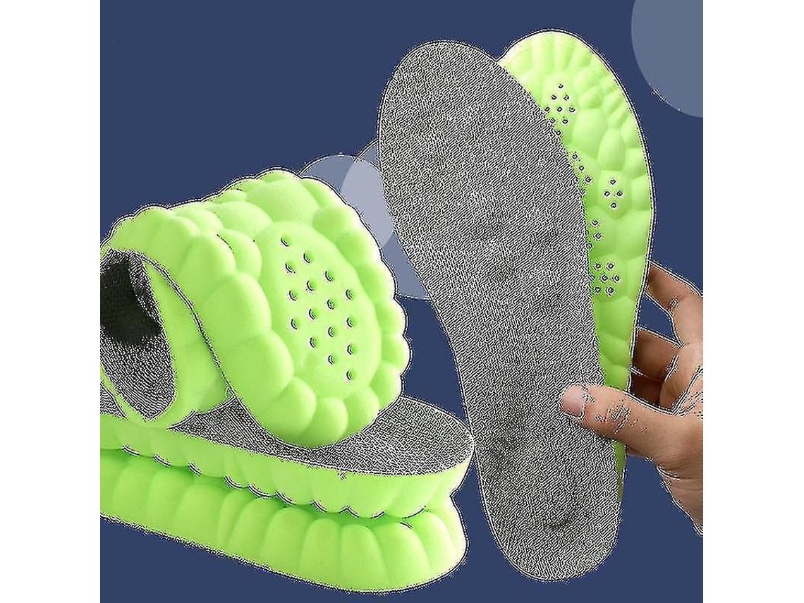 Plantillas 4d Cloud Para Senderismo Y Entrenamiento Con Absorción De Impactos Y Transpirabilidad.