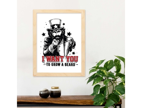 Póster NACNIC de Te Quiero A Ti. Decorativa de Diseño.