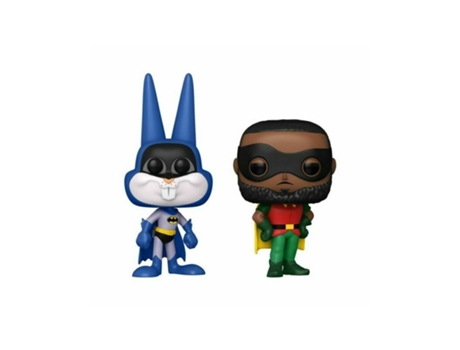 Figura FUNKO POP! Películas Space Jam Bugs Bunny (Batman) y LeBron James (Robin) Pack-2 | 56231