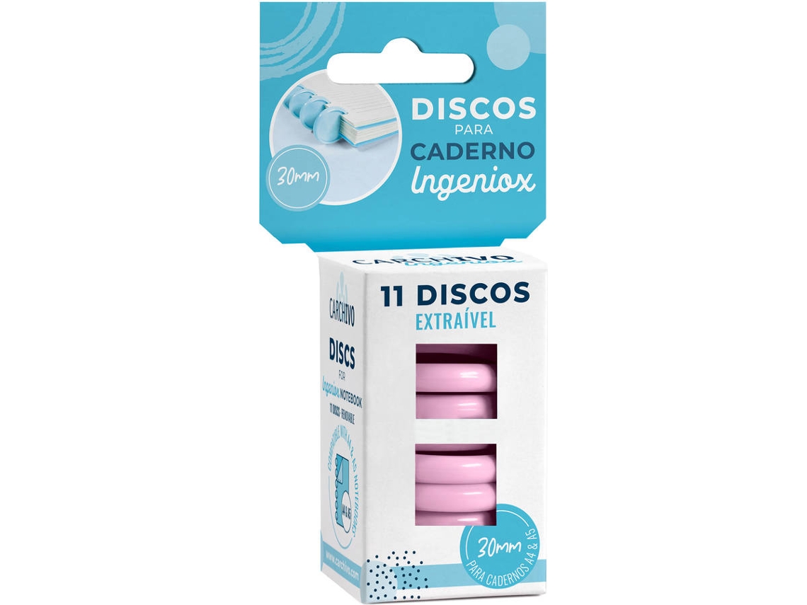 Discos para Cuadernos INGENIOX Rosa