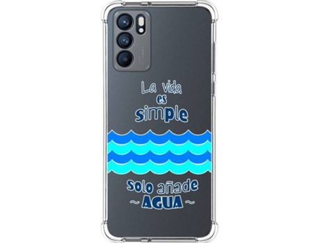 Carcasa Oppo Reno 6 5G TUMUNDOSMARTPHONE Agua Multicolor