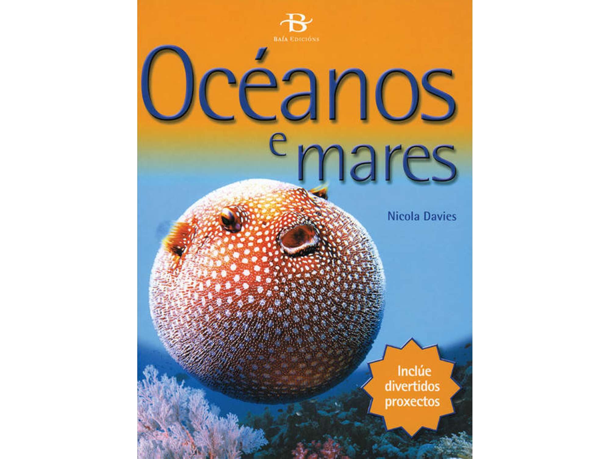 Libro Oceanos E Mares de Nicolas Davies (Galego)