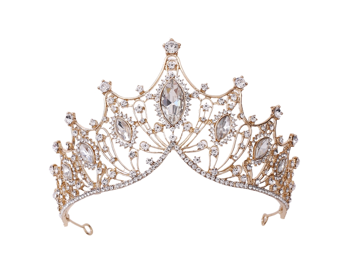 Bolsa Tiracolo Feminina Versátil Para Trabalho Shopping Viagem Rosa Baroque Princess Crown