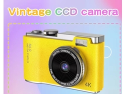 Camara Compacta Camara Exterior 4K Hd Ccd-Amarillo CHRUI