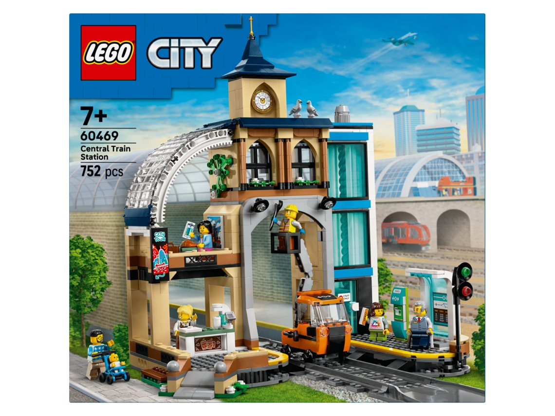 LEGO City: Estación Central de Trenes 60469 (726 piezas)