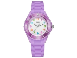 Bonito reloj de cuarzo infantil para niños y niñas con correa de nailon moderna, esfera didáctica, GOKOCO