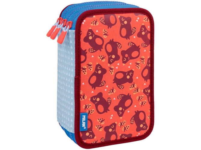 Estuche Triple MILAN Triple (13x19.5x7.5cm)